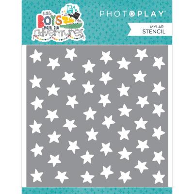Photoplay Little Boys Have Big Adventures Stencil - Little Boys Have Big Adventures